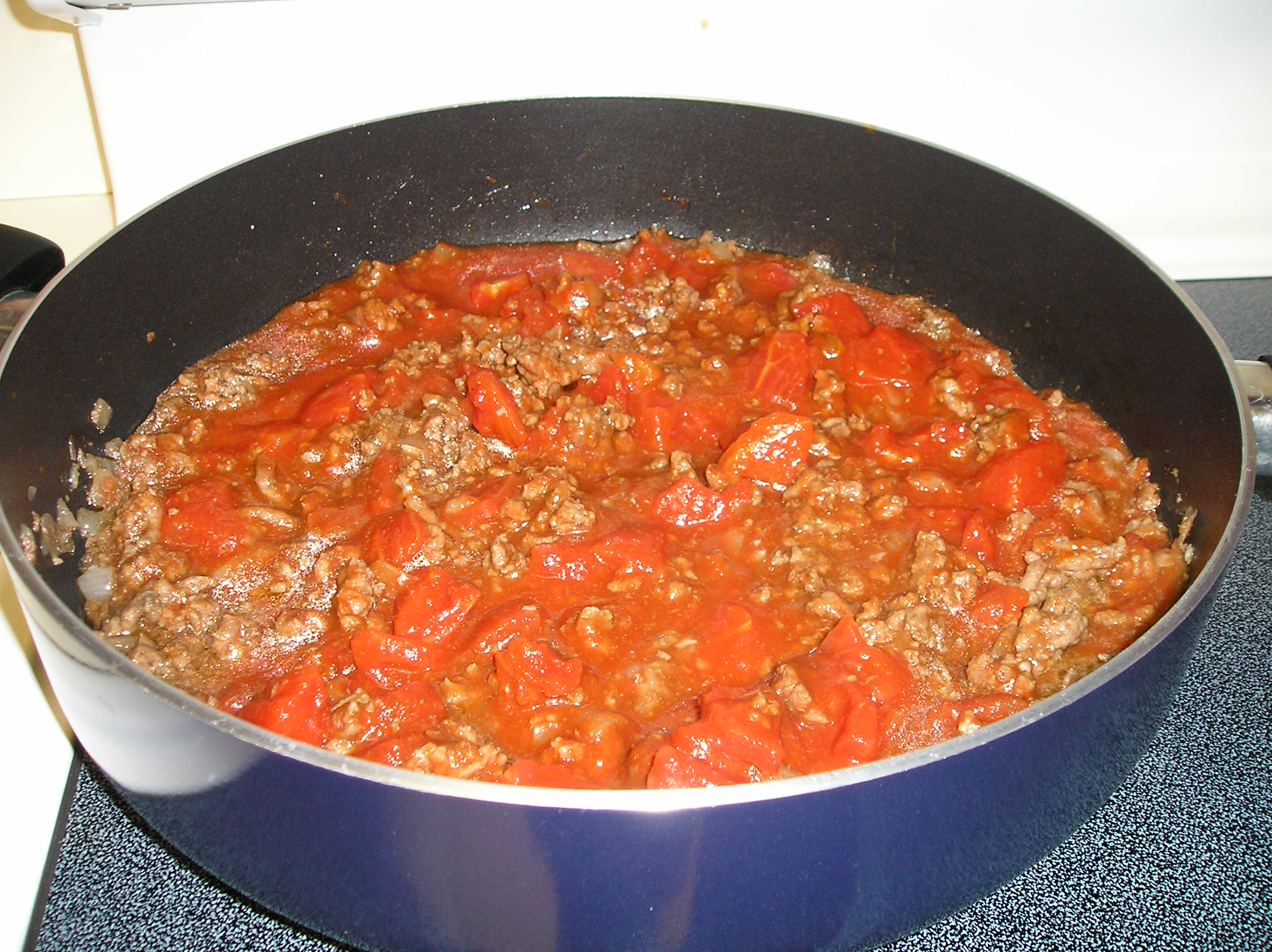 Meaty spaghetti sauce